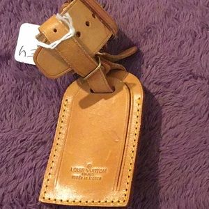 Authentic LARGE Louis Vuitton Luggage Tag & Wrap